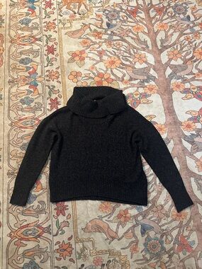 MICHAEL Michael Kors Black Sparkle Cowl Neck Sweater